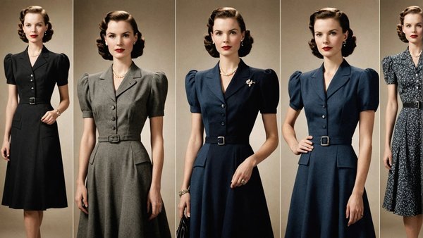 Robe année 40 chic : élégance intemporelle pour chaque occasion