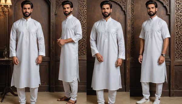 Découvrez le confort et l'élégance du qamis blanc manches courtes