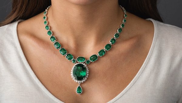 Trouvez le collier en émeraude parfait pour vos occasions spéciales