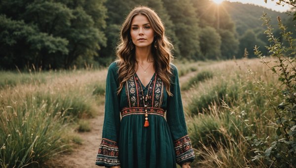 Top 5 robes bohèmes à manches longues pour confort et style